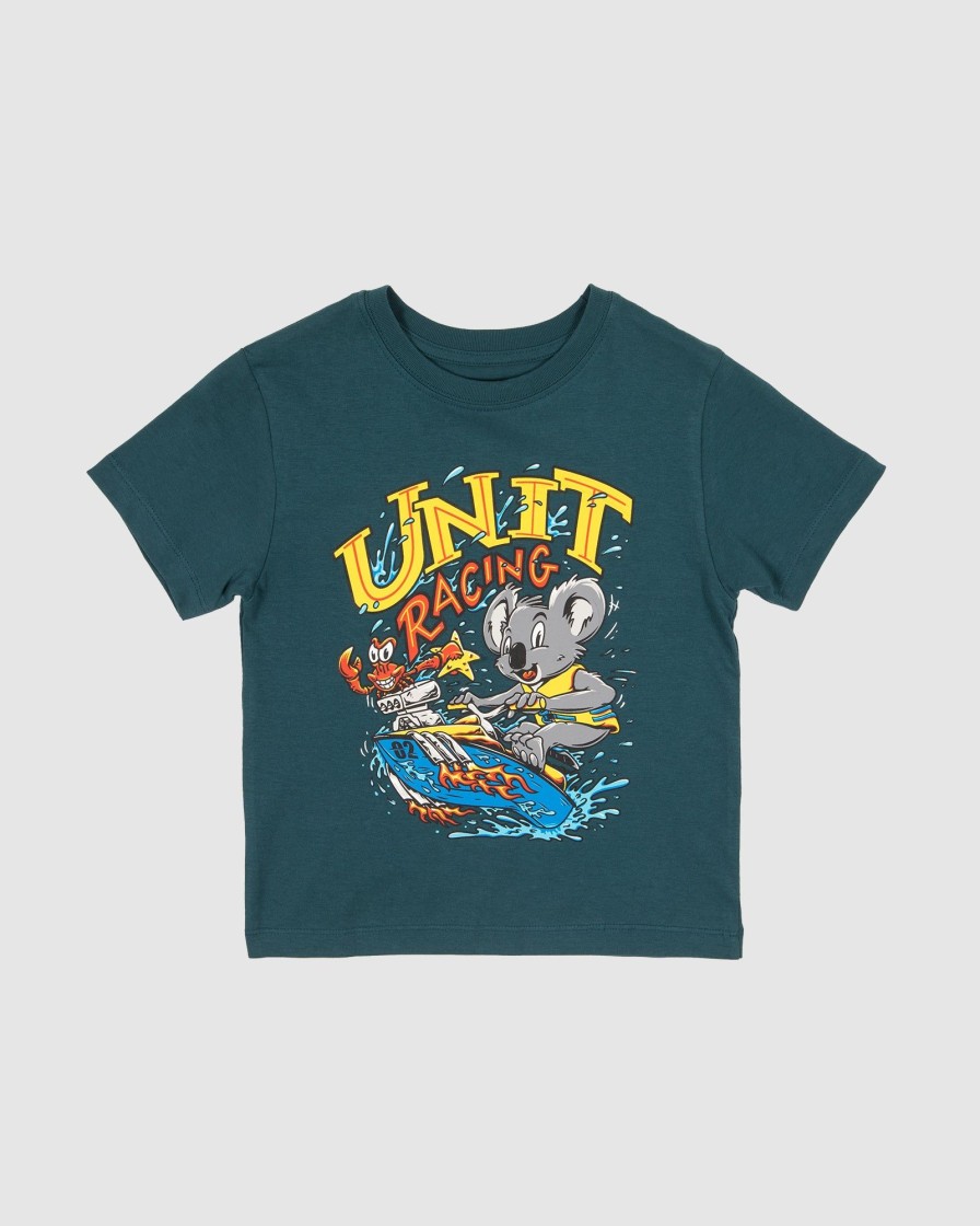 Youth UNIT | Unit Splash Kids Tee Dk Teal