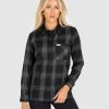 Ladies UNIT Tees / Singlets / Sport Bras | Unit Fraser Ladies Flannel Shirt