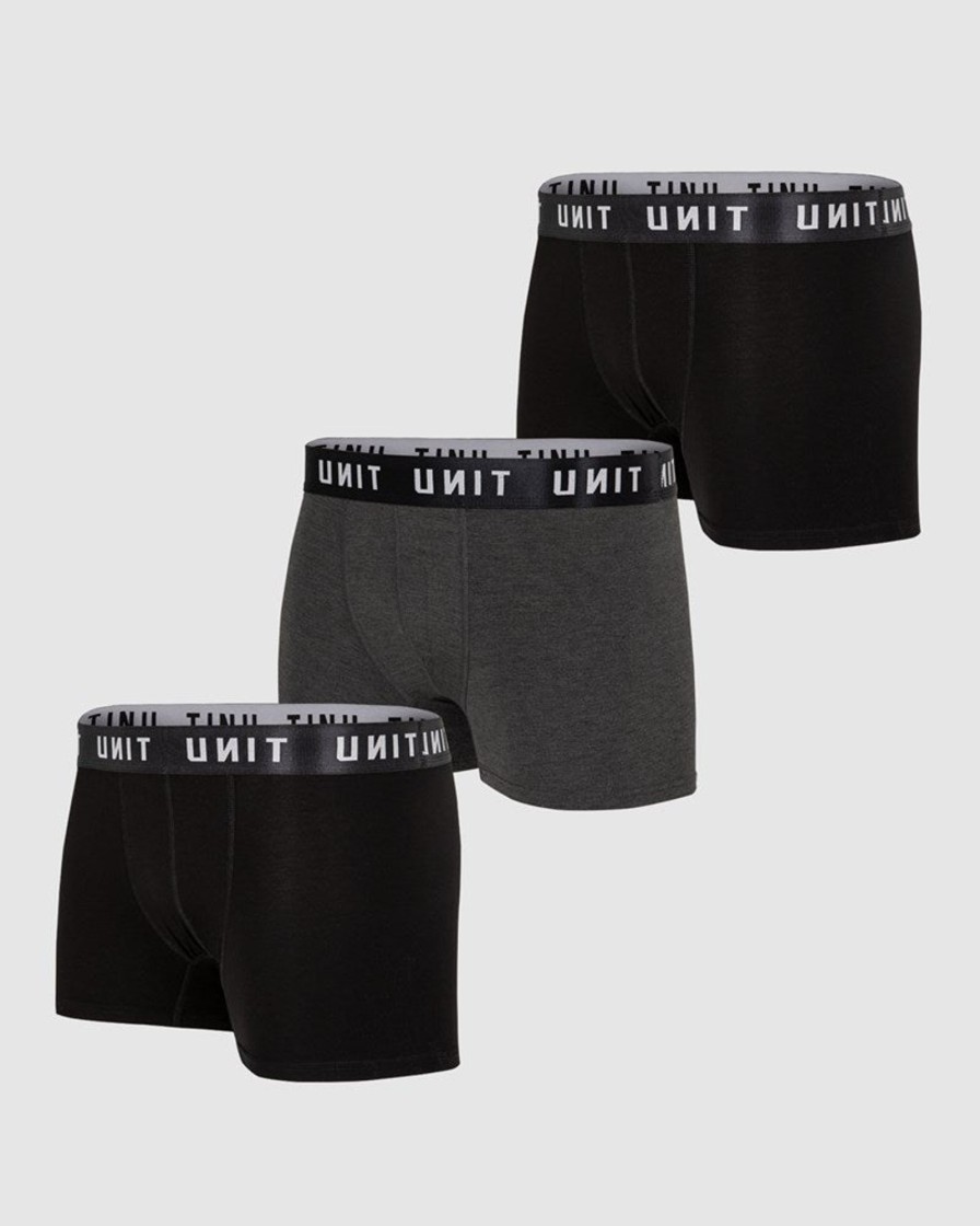 Mens UNIT | Unit Mens Bamboo Short Trunk Underwear Multi