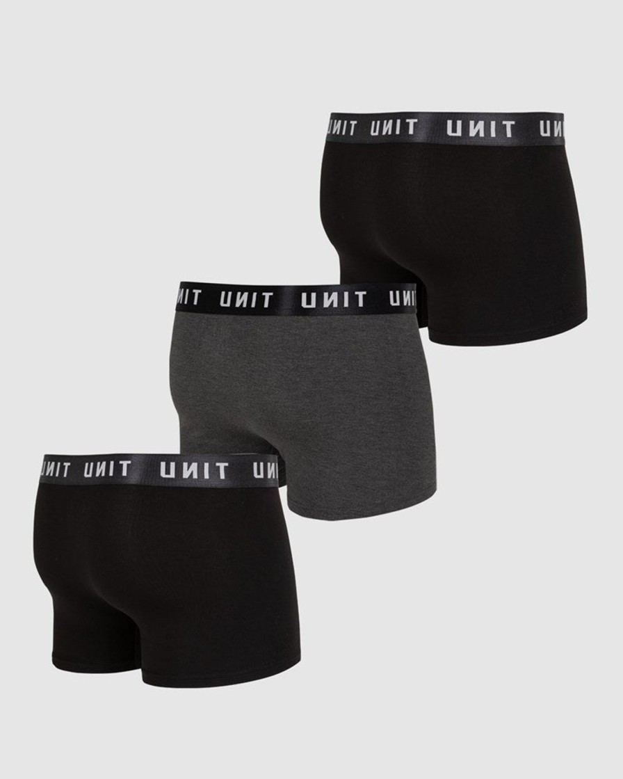 Mens UNIT | Unit Mens Bamboo Short Trunk Underwear Multi