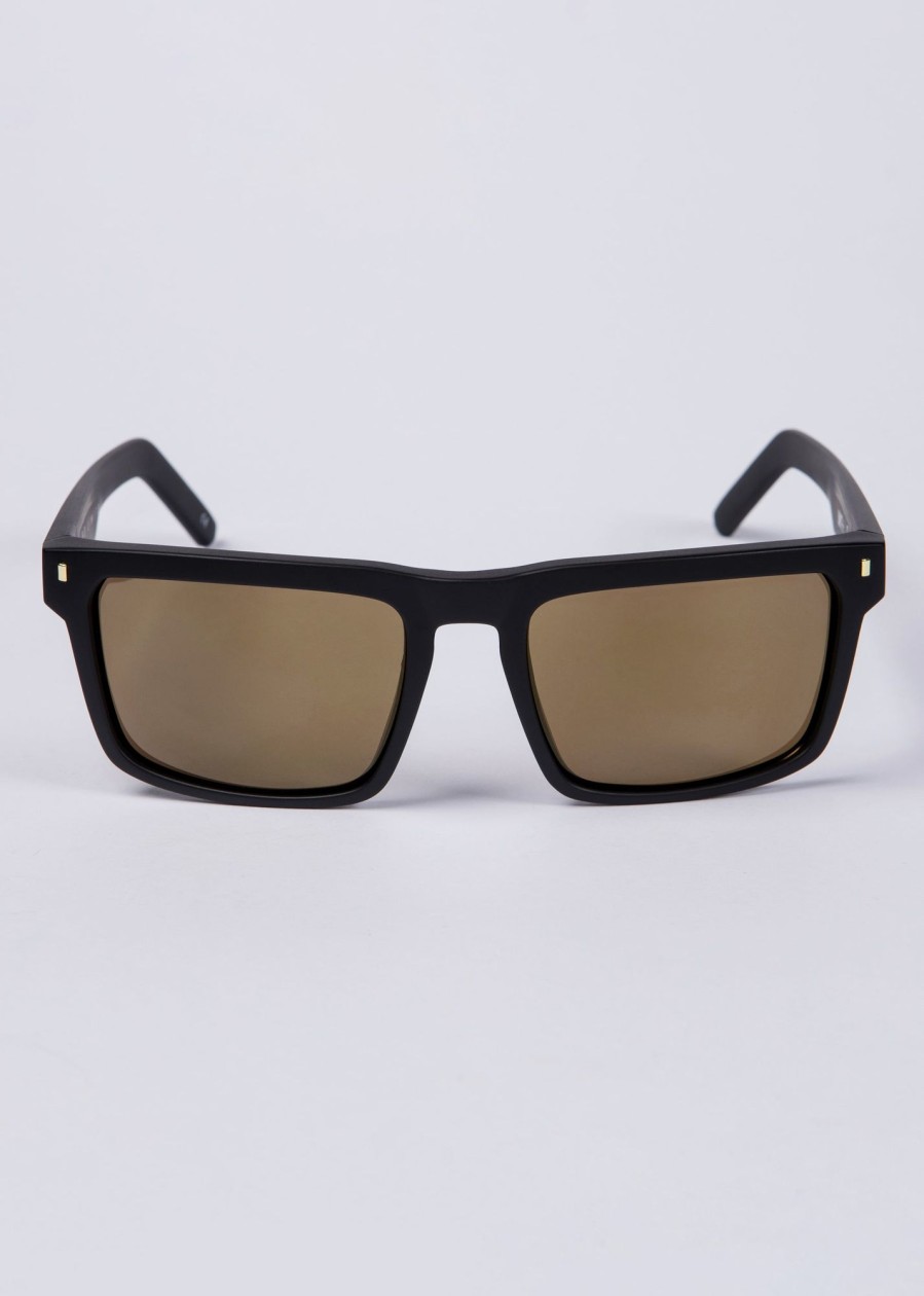 Sports UNIT Accessories | Unit Primer Sunglasses - Matte Black Gold Polarised Mb Gold