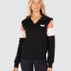 Ladies UNIT | Unit Jules Ladies Zip Thru Hoodie Black