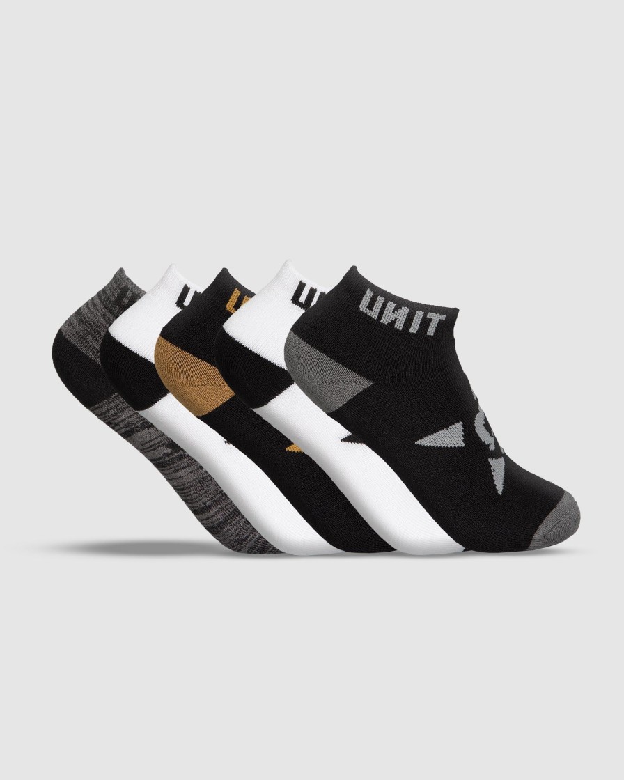 Youth UNIT | Unit Vital Youth Bamboo Socks Lo-Lux 5 Pack Multi