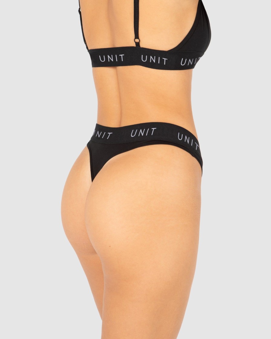 Workwear UNIT | Unit Layer Ladies Thong - 3 Pack Black