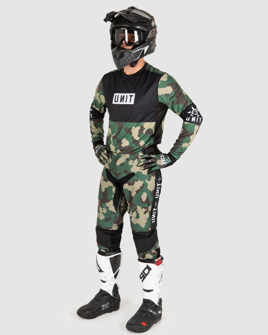 Sports UNIT Mtb24 - New Arrivals | Unit Siege Mx Jersey Camo