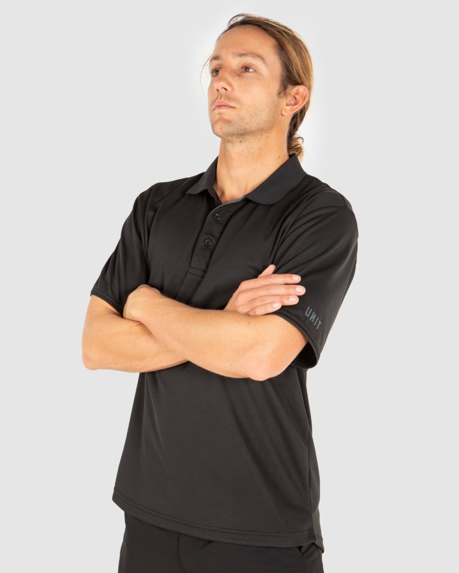 Mens UNIT Clothing Tees | Unit Bolt Polo Mens Work Polo