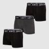 Mens UNIT | Unit Mens Bamboo Short Trunk Underwear Multi