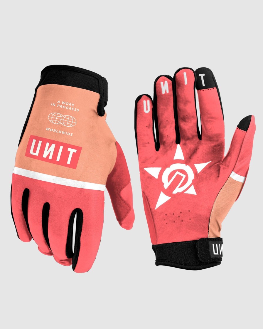 Sports UNIT Mx24 - New Arrivals | Unit Sway Gloves Peach