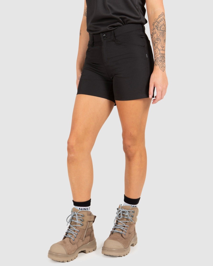 Workwear UNIT | Unit Ladies Workwear Flexlite Shorts