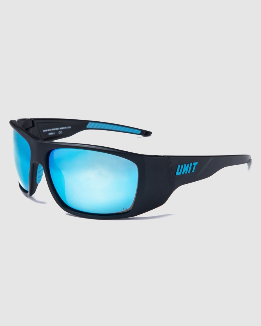 Sports UNIT Accessories | Unit Combat - Medium Impact Safety Sunglasses Blue