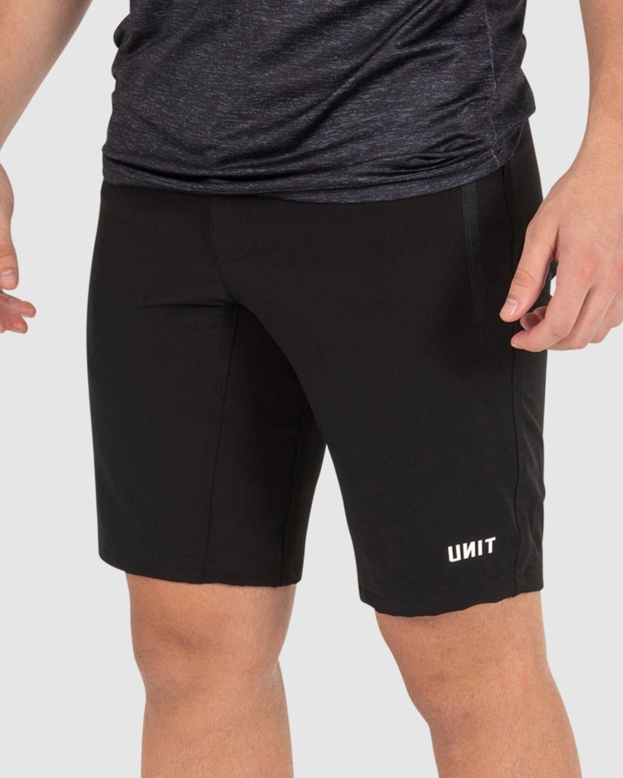 Mens UNIT Shorts | Unit Draft Flex Mtb Shorts 19 Inch Black