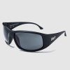 Sports UNIT Accessories | Unit Strike - Medium Impact Safety Sunglasses Black