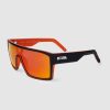 Mens UNIT | Unit Command Sunglasses - Matte Black Orange Polarised Mb Orange