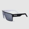 Mens UNIT | Unit Sunglasses Command Polarised Black White