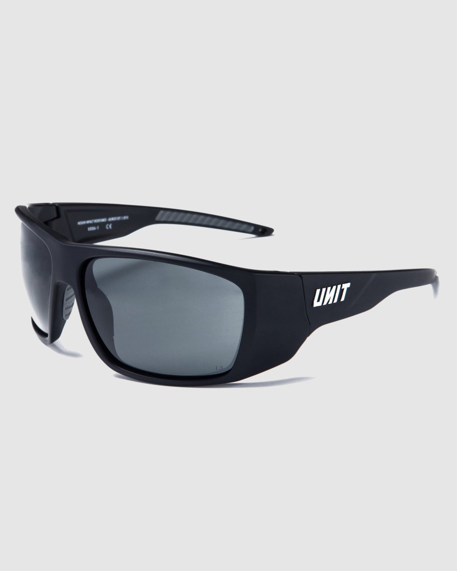 Sports UNIT Accessories | Unit Combat - Medium Impact Safety Sunglasses Black