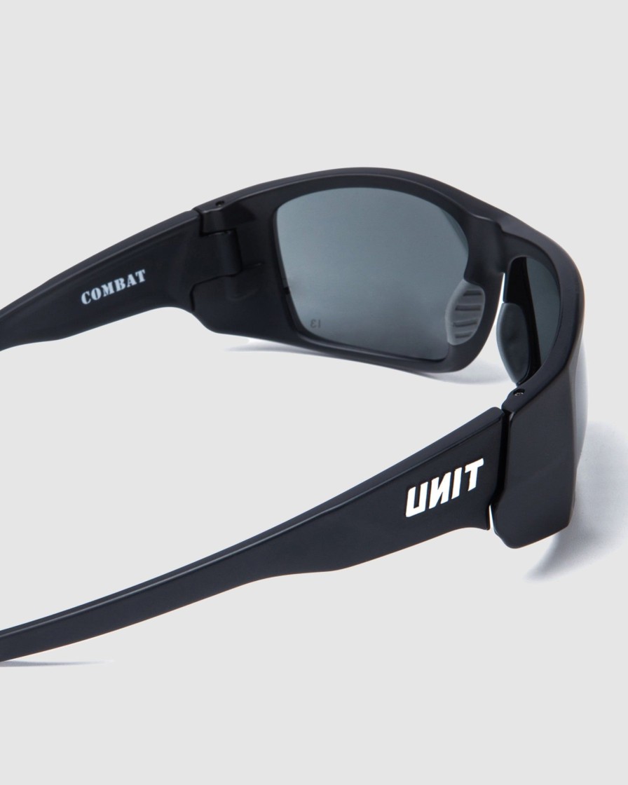 Sports UNIT Accessories | Unit Combat - Medium Impact Safety Sunglasses Black