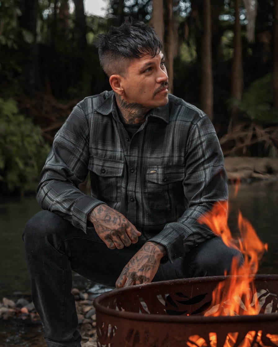 Mens UNIT Flannels | Unit Mens Newtown Flannel Shirt