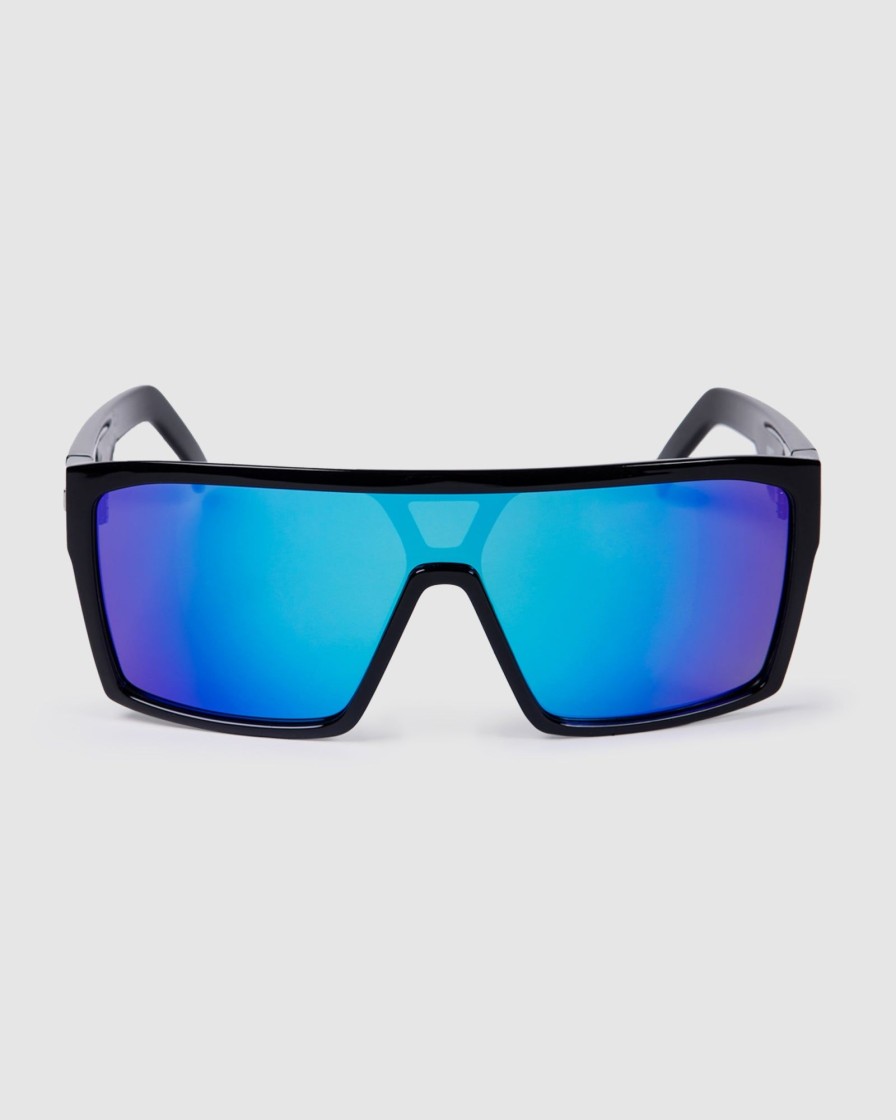 Sports UNIT Mens | Unit Sunglasses Command Polarised Black Blue