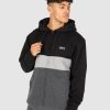 Sports UNIT Mens | Unit Mens Unite Zip Thru Hoodie Black