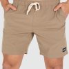 Mens UNIT | Unit Mens Block Elastic 16" Shorts