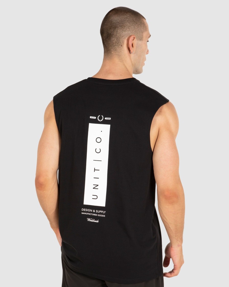 Mens UNIT Tanks | Unit Mens Plate Muscle Tee