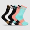 Sports UNIT Accessories | Unit Equip Hi -Lux Bamboo Socks - 5 Pack Multi