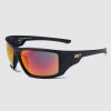 Mens UNIT | Unit Bullet - Medium Impact Safety Sunglasses Black Orange