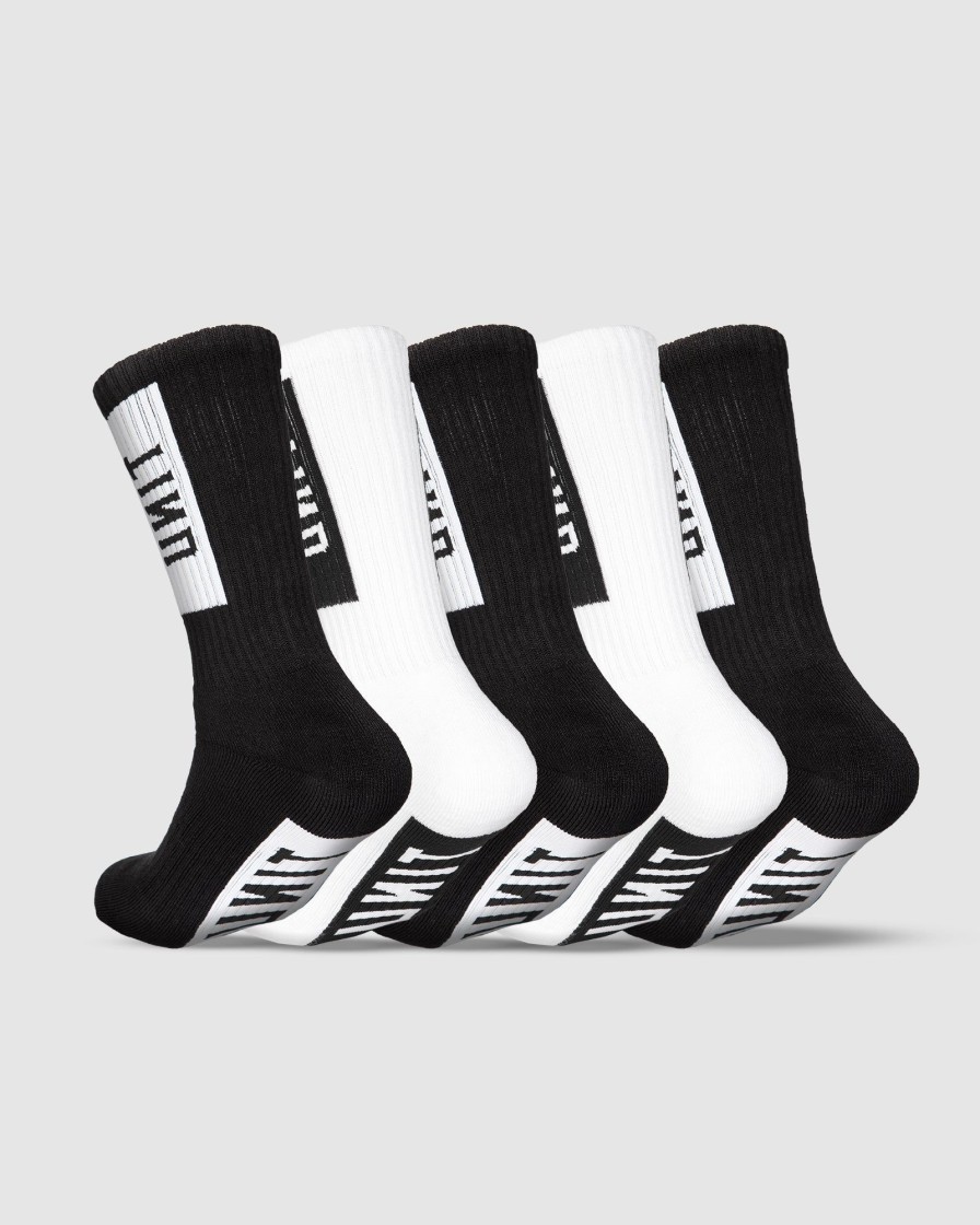 Sports UNIT Accessories | Unit Fixed Youth Bamboo Socks Hilux 5 Pack Multi