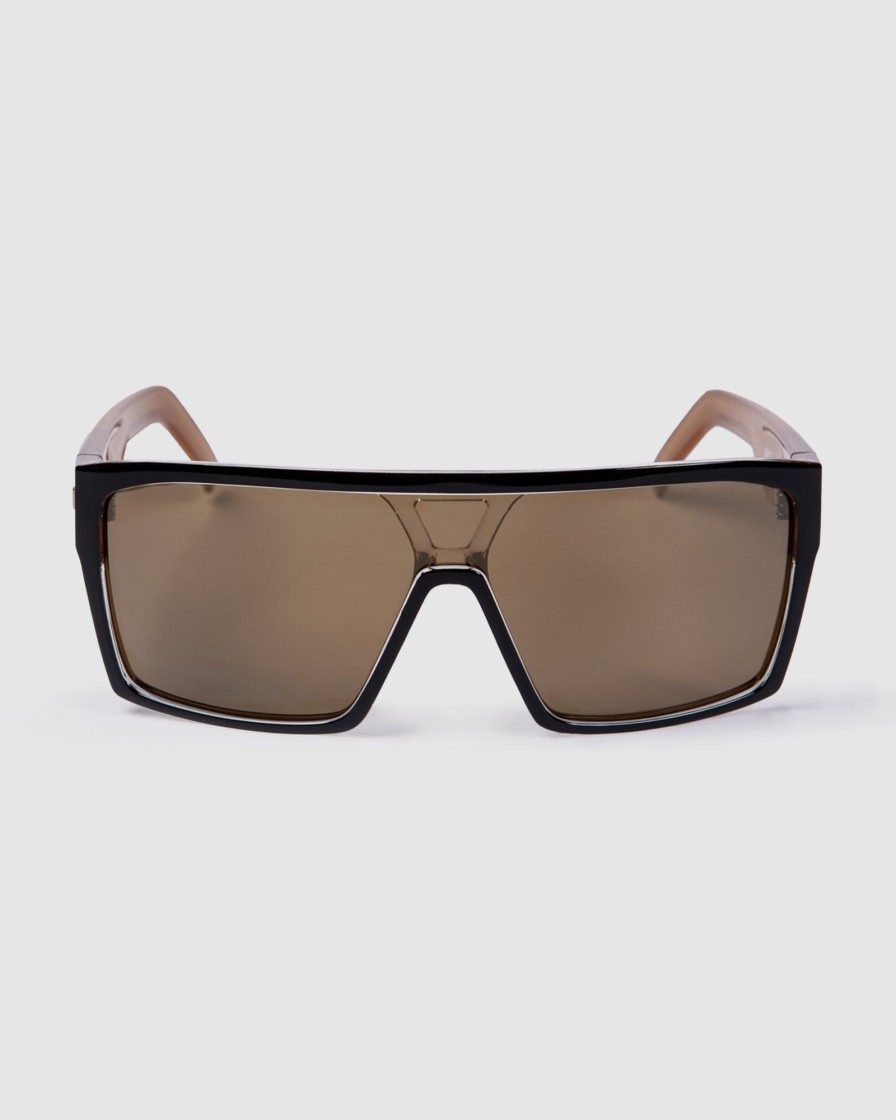 Sports UNIT Mens | Unit Sunglasses Command Polarised Black Gold