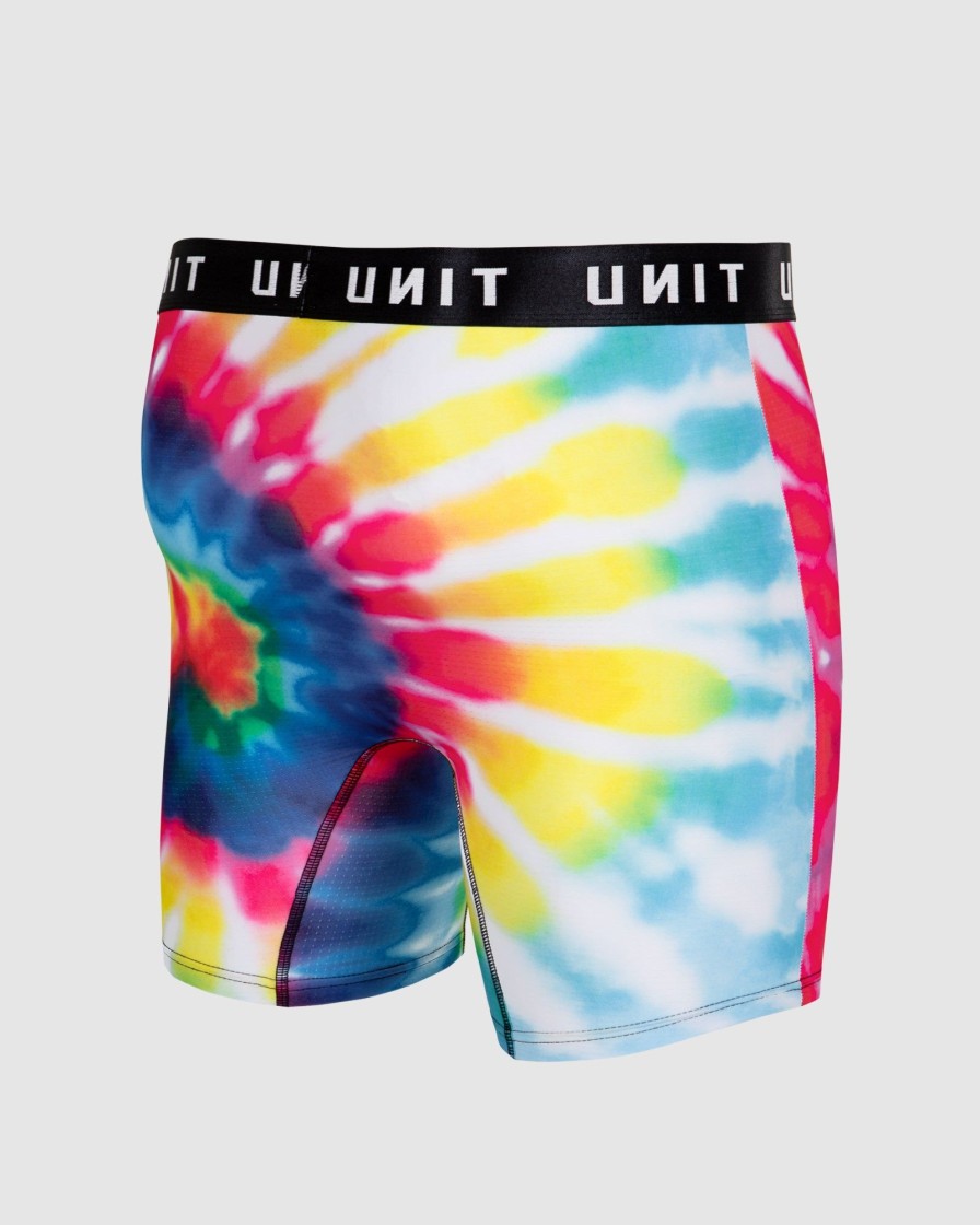 Sports UNIT Men | Unit Mens Soda Underwear Trunks Tie Dye