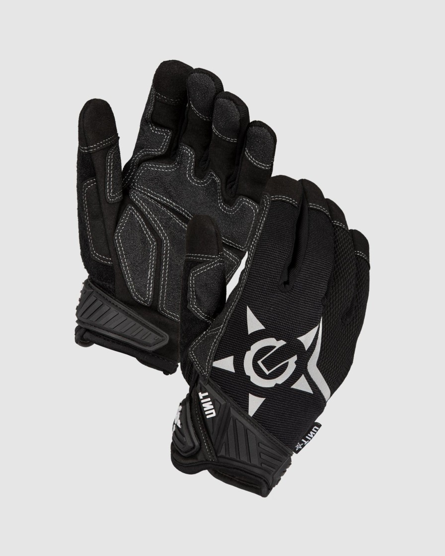 Sports UNIT Gloves | Unit Flex Guard Work Wear Gloves Black