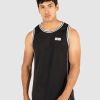 Mens UNIT | Unit Mens Stack Sports Tank Black