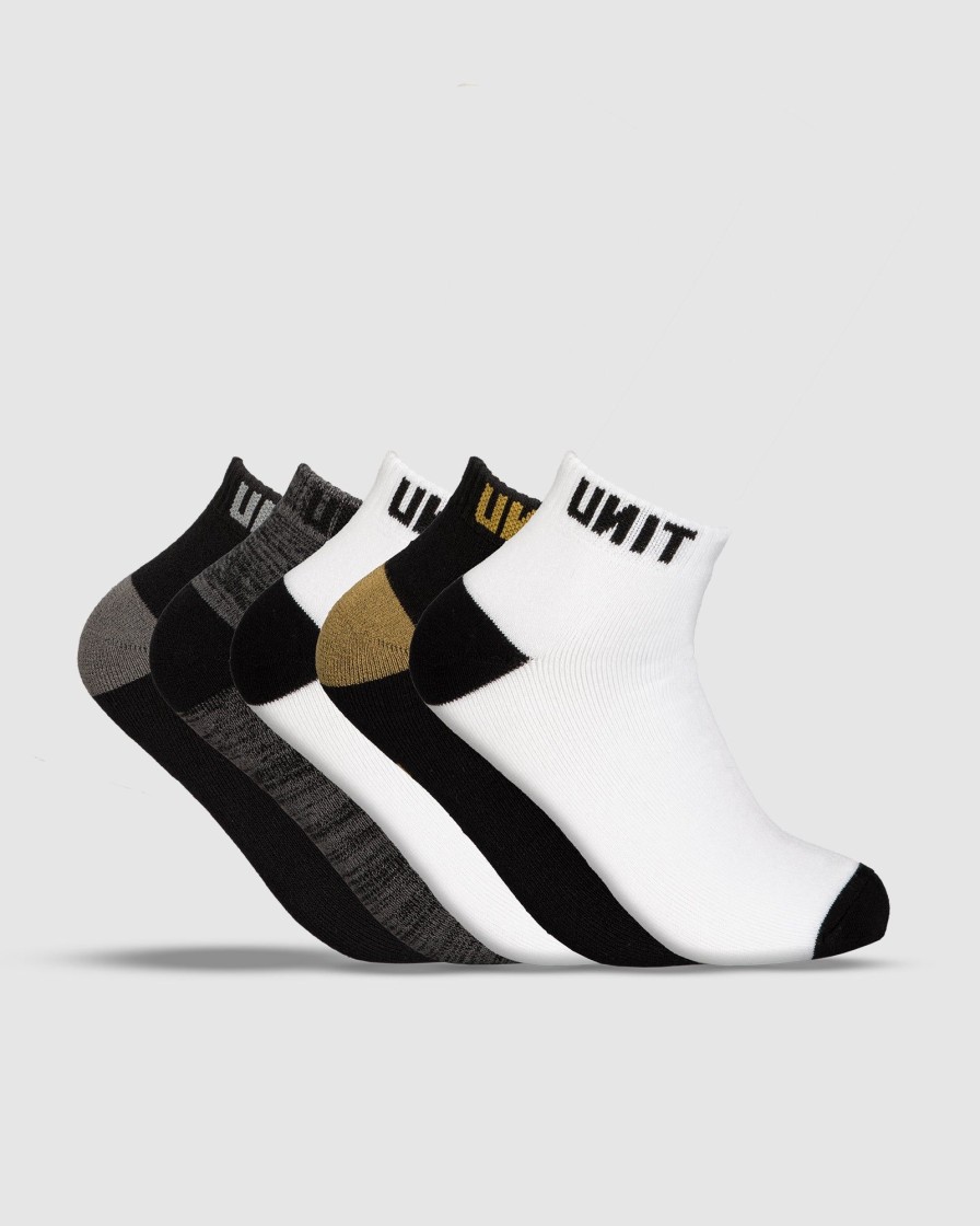 Sports UNIT Men | Unit Mens Vital Bamboo Socks - 5 Pack Multi