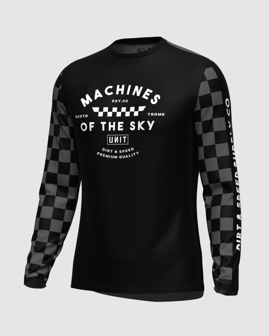 Sports UNIT Mx24 - New Arrivals | Unit Shade Jersey Black