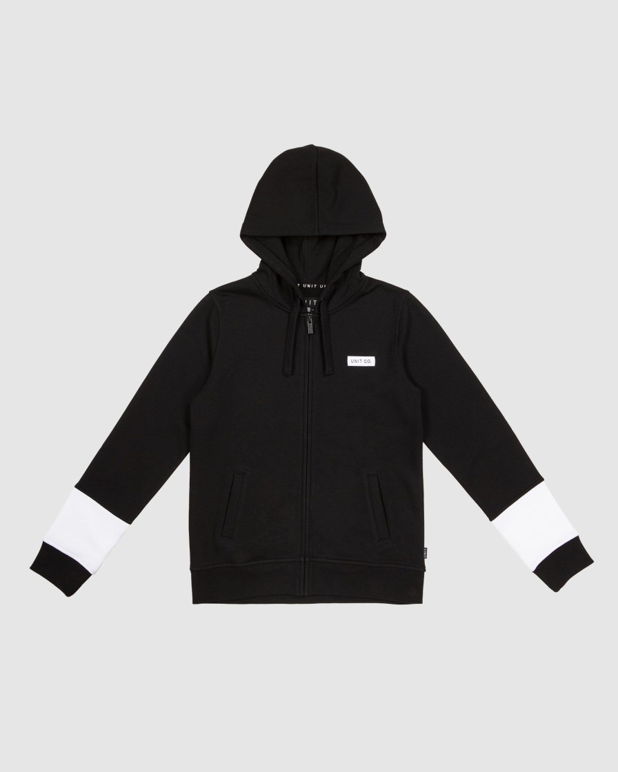 Youth UNIT | Unit Youth Low Key Zip Thru Hoodie Black