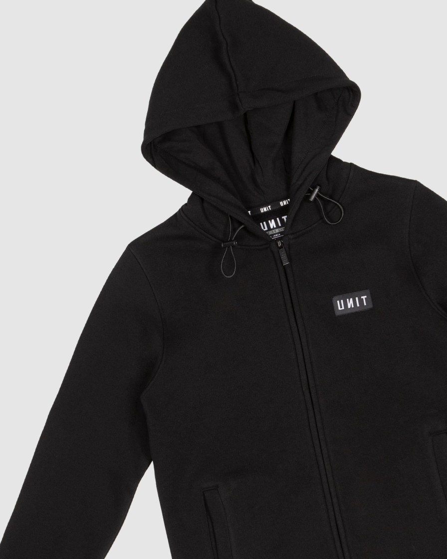 Sports UNIT Youth | Unit Stack Youth Zip Thru Hoodie