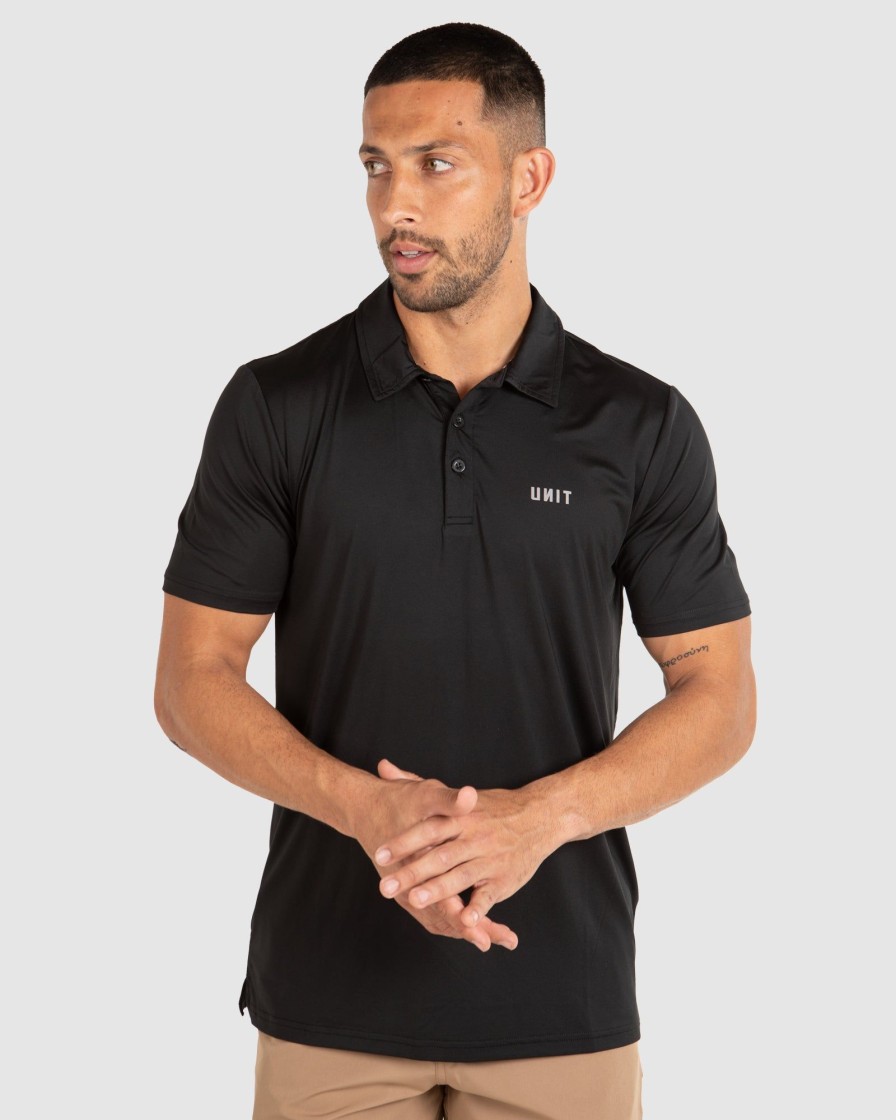 Sports UNIT Mens | Unit Mens Pro Flex Polo