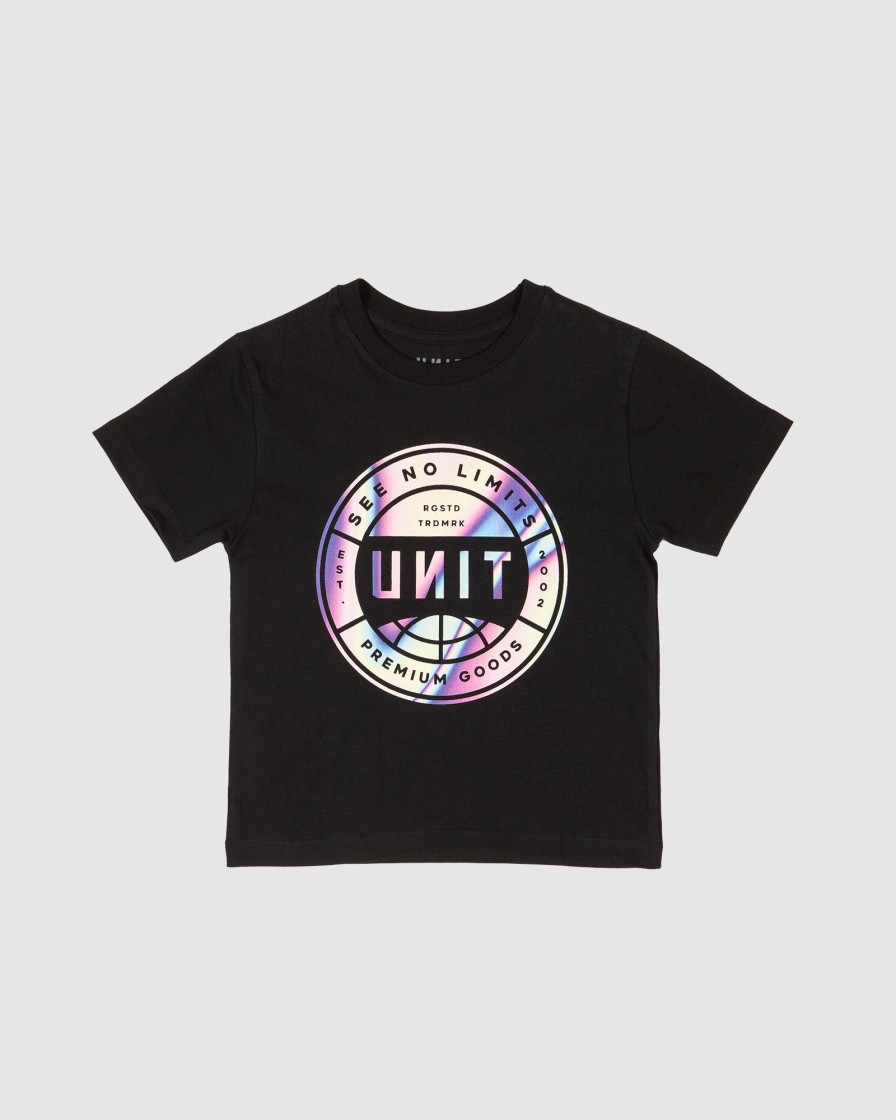 Youth UNIT | Unit Glades Pop Kids T-Shirt Black