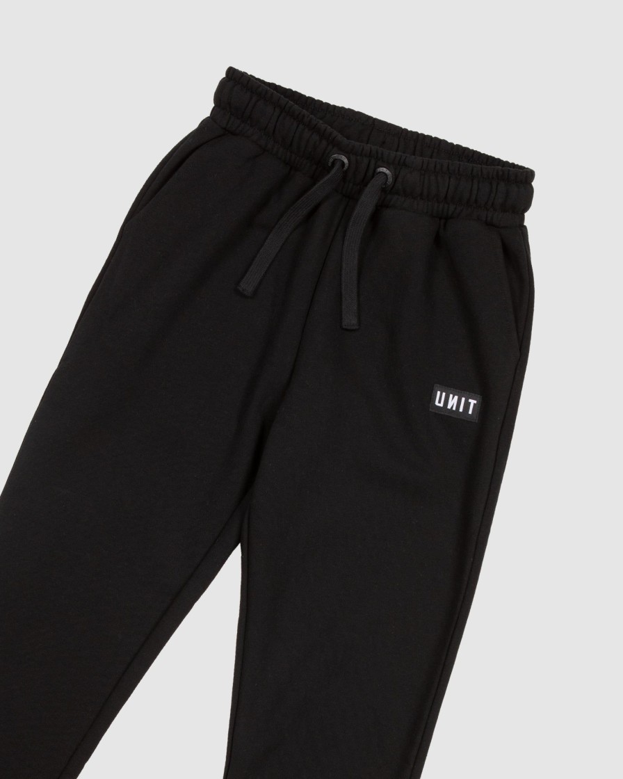 Sports UNIT Youth | Unit Stack Youth Track Pants Black