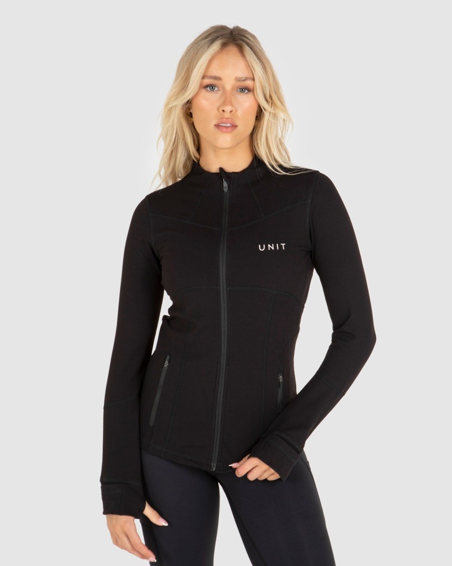 Ladies UNIT Jackets | Unit Scope Ladies Stretch Jacket Black