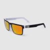 Mens UNIT | Unit Primer Sunglasses - Matte Black White Polarised Mb White