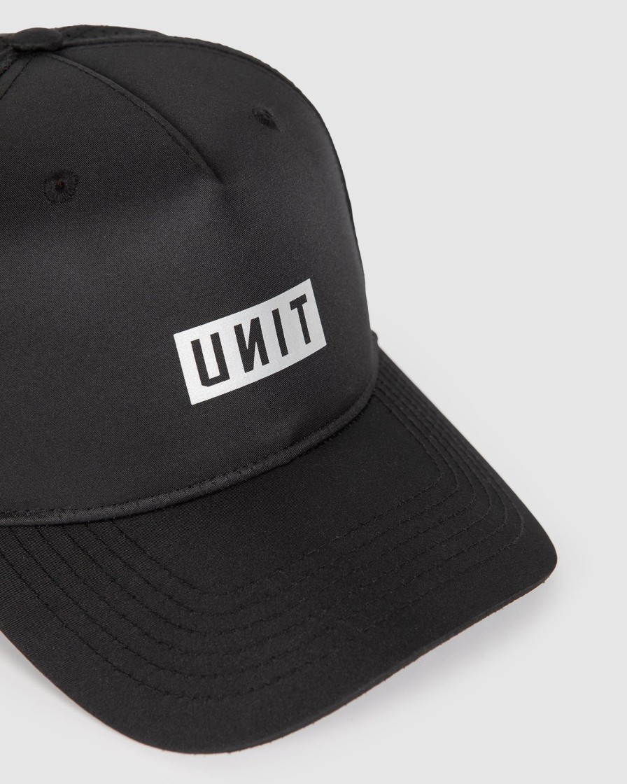 Workwear UNIT | Unit Mens Impact Trucker Cap Black