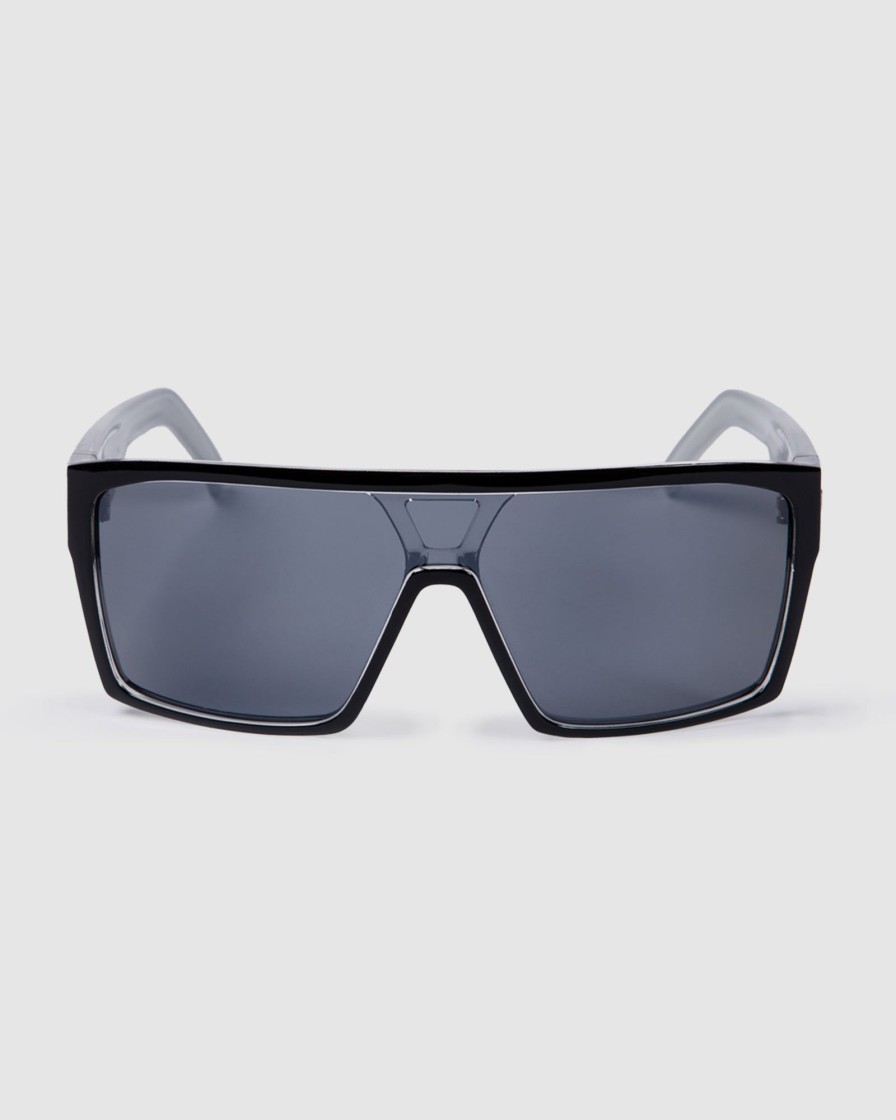 Sports UNIT Accessories | Unit Sunglasses Command Polarised Black Silver