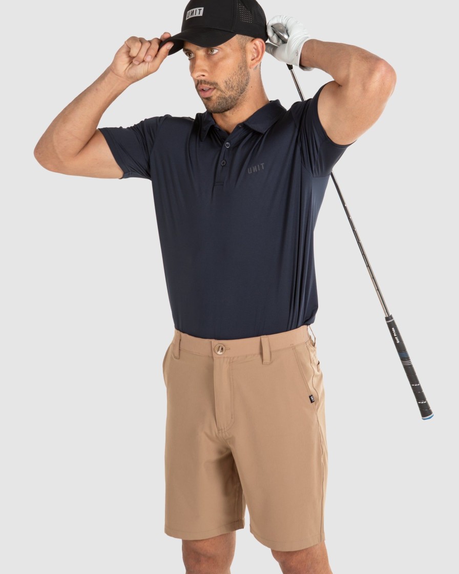 Mens UNIT Clothing | Unit Mens Golf Flexlite Stretch Shorts