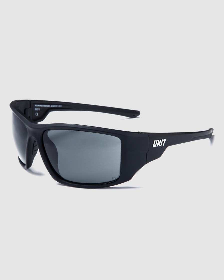 Mens UNIT | Unit Bullet - Medium Impact Safety Sunglasses Black