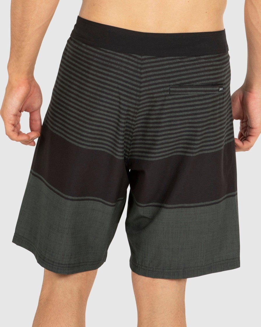 Mens UNIT Boardshorts | Unit Raw Mens 19" Boardshorts Military