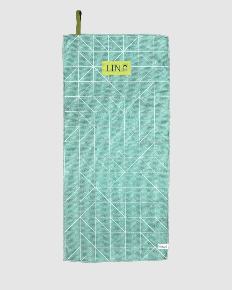 Sports UNIT Accessories | Unit Alpine Beach Towel Jade Green