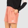 Ladies UNIT | Unit Husky Ladies Fleece Shorts Dusty Rose