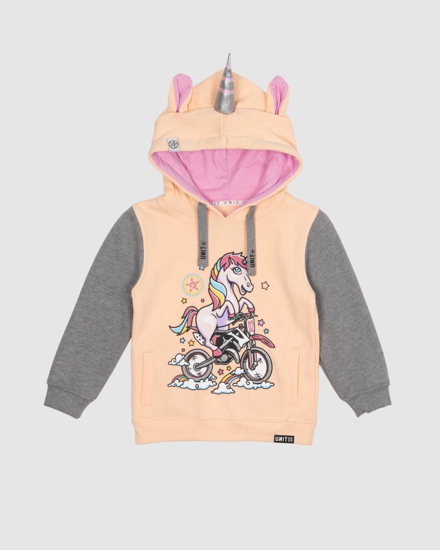 Youth UNIT | Unit Uniride Kids Hoodie Peach