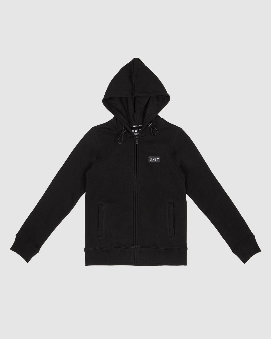 Sports UNIT Youth | Unit Stack Youth Zip Thru Hoodie